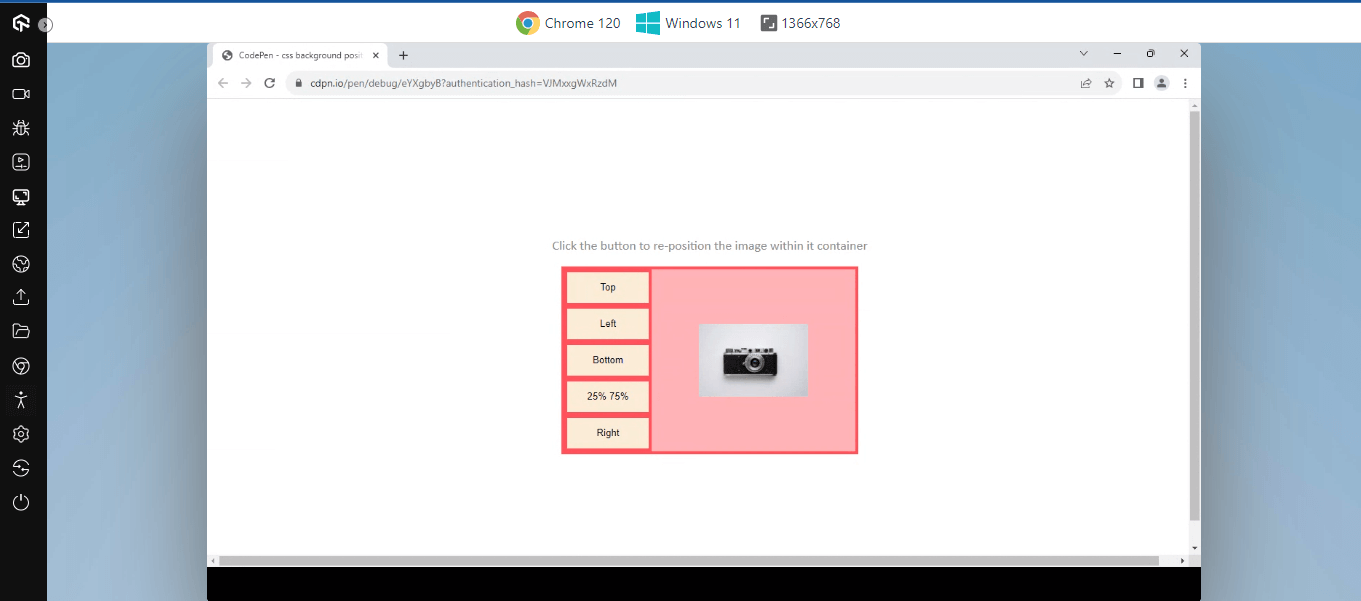background position background position