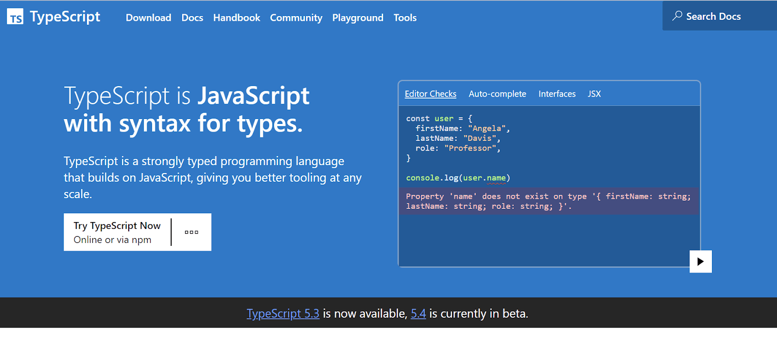 TypeScript