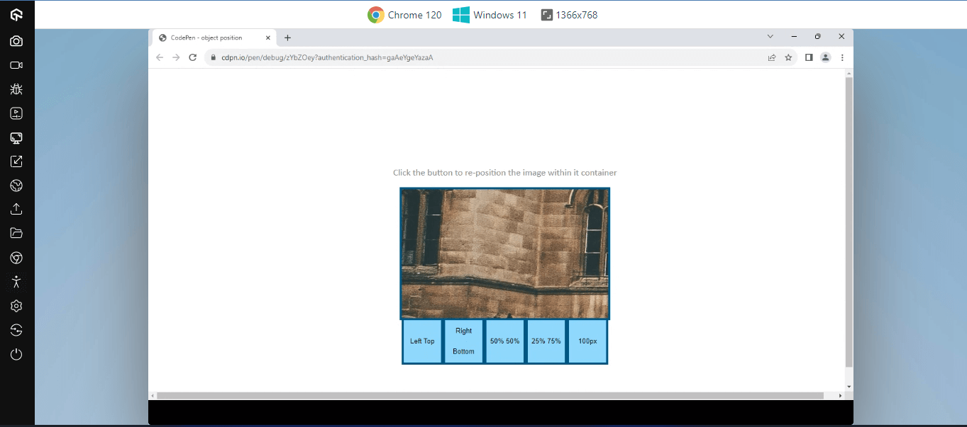 width and height width and height