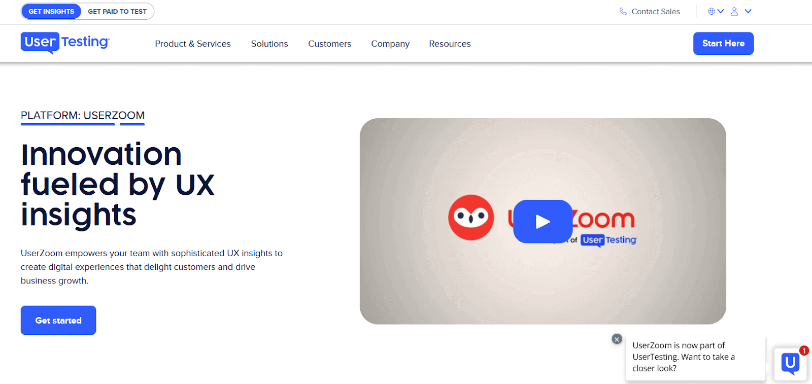 UserTesting (merged with UserZoom) UserTesting (merged with UserZoom)