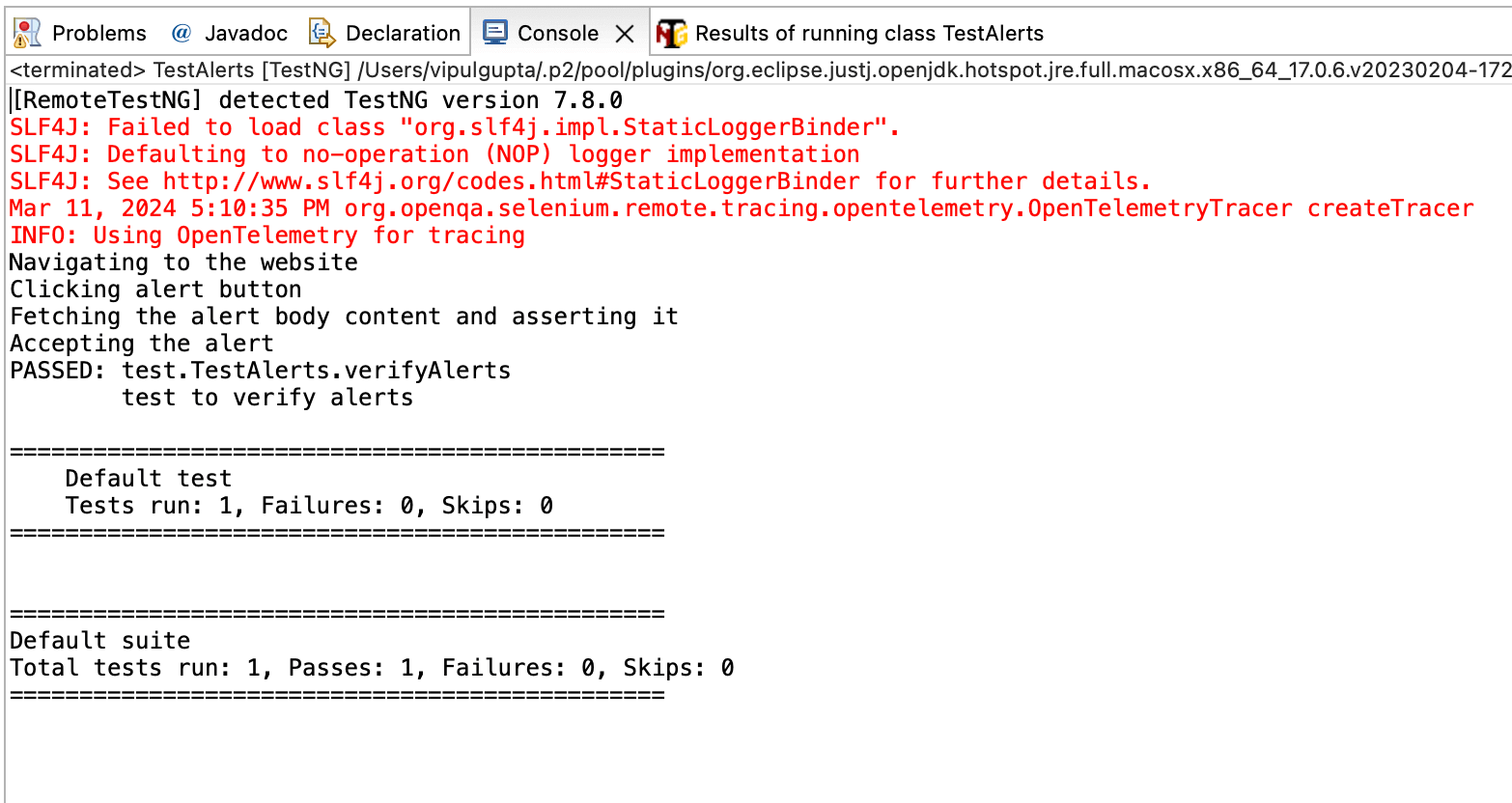 WebDriver Java WebDriver Java