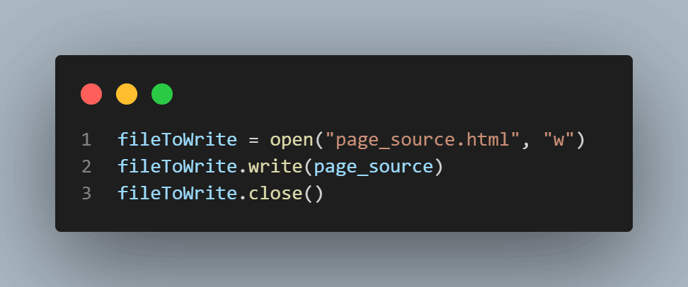 create a new file named page source html create a new file named page source html