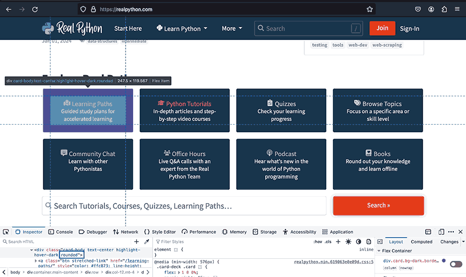  focus on the information on each card.