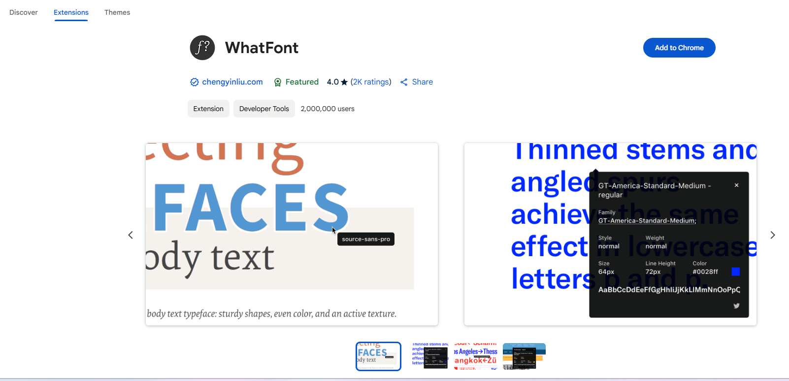 WhatFont WhatFont