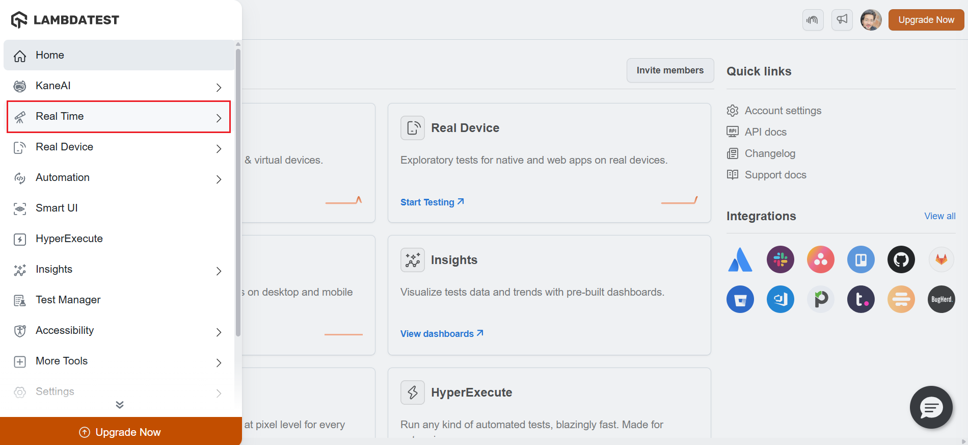 real time dashboard real time dashboard