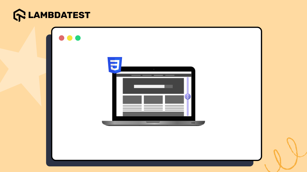 Smooth Scroll in CSS Tutorial 2025 | TestMu AI (Formerly LambdaTest)