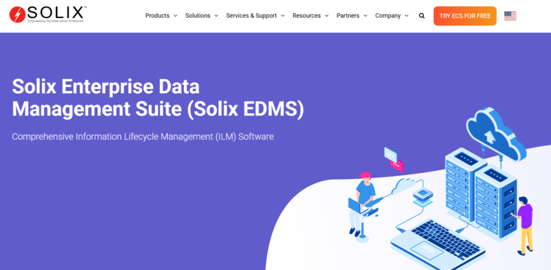 Solix Enterprise Data Management Suite (Solix EDMS)