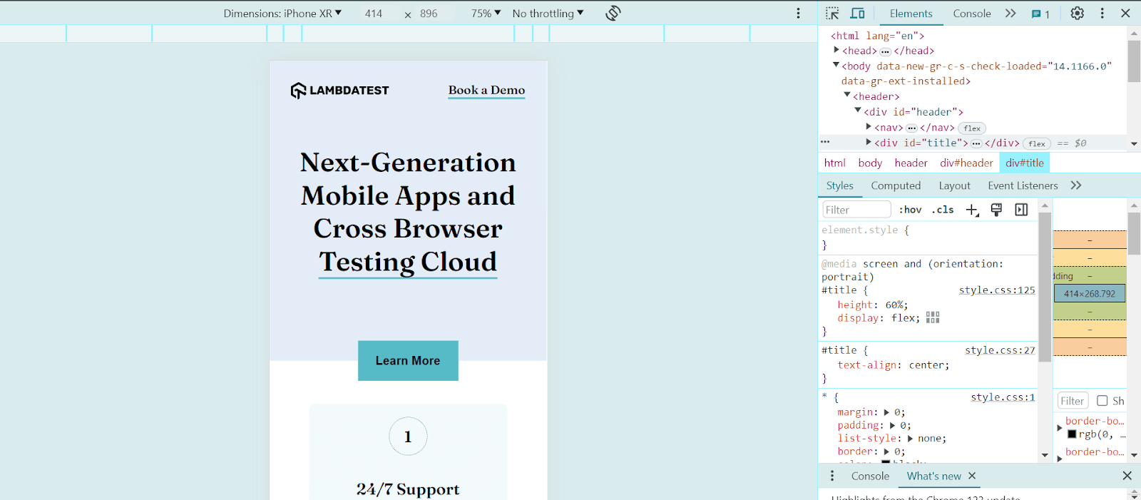 Utilize browser developer tools Utilize browser developer tools