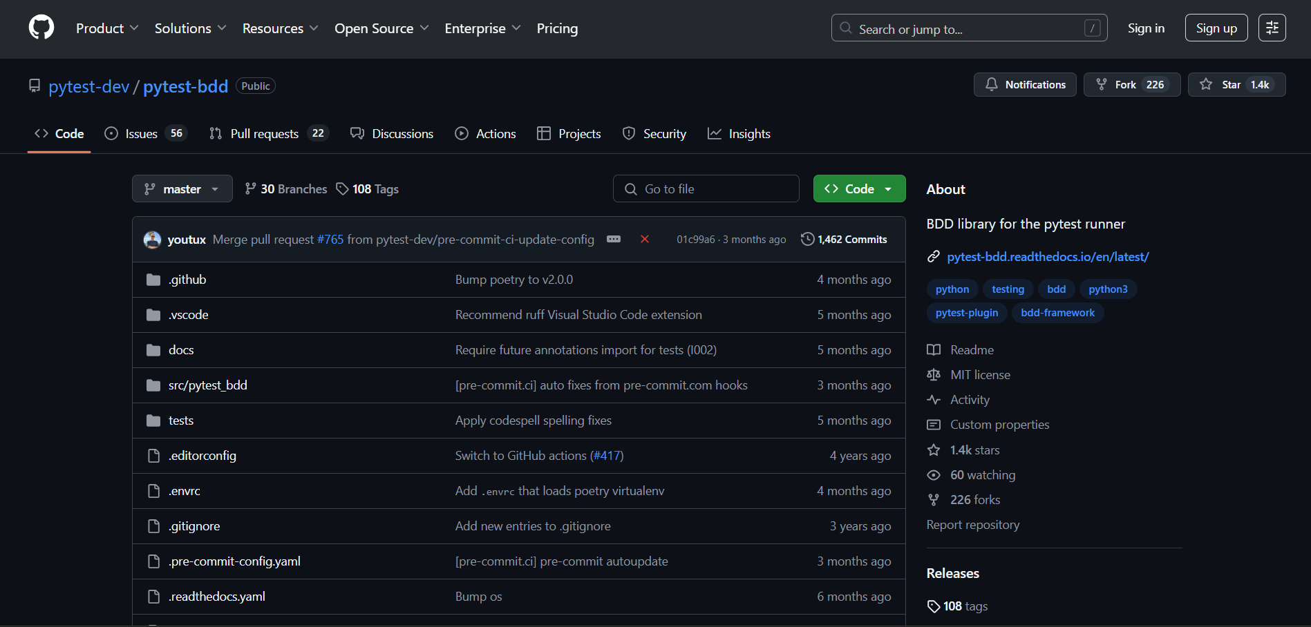 pytest-dev pytest-dev