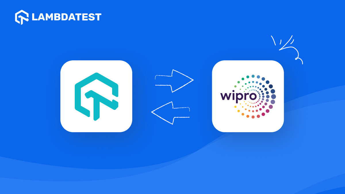 Future-Forward Testing: TestMu AI (Formerly LambdaTest) and Wipro's GenAI Solutions | TestMu AI (Formerly LambdaTest)