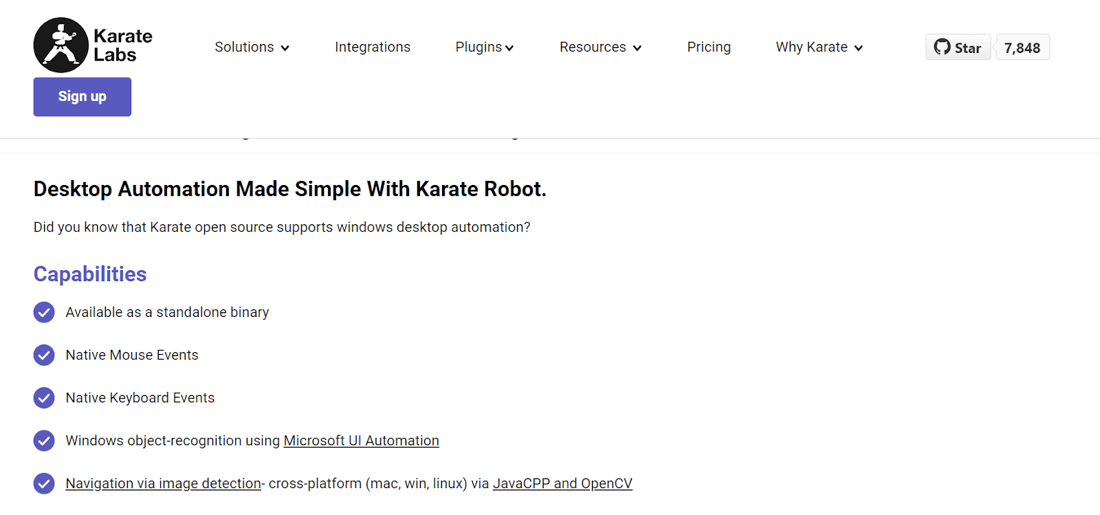 Karate Labs desktop automation tool Karate Labs desktop automation tool