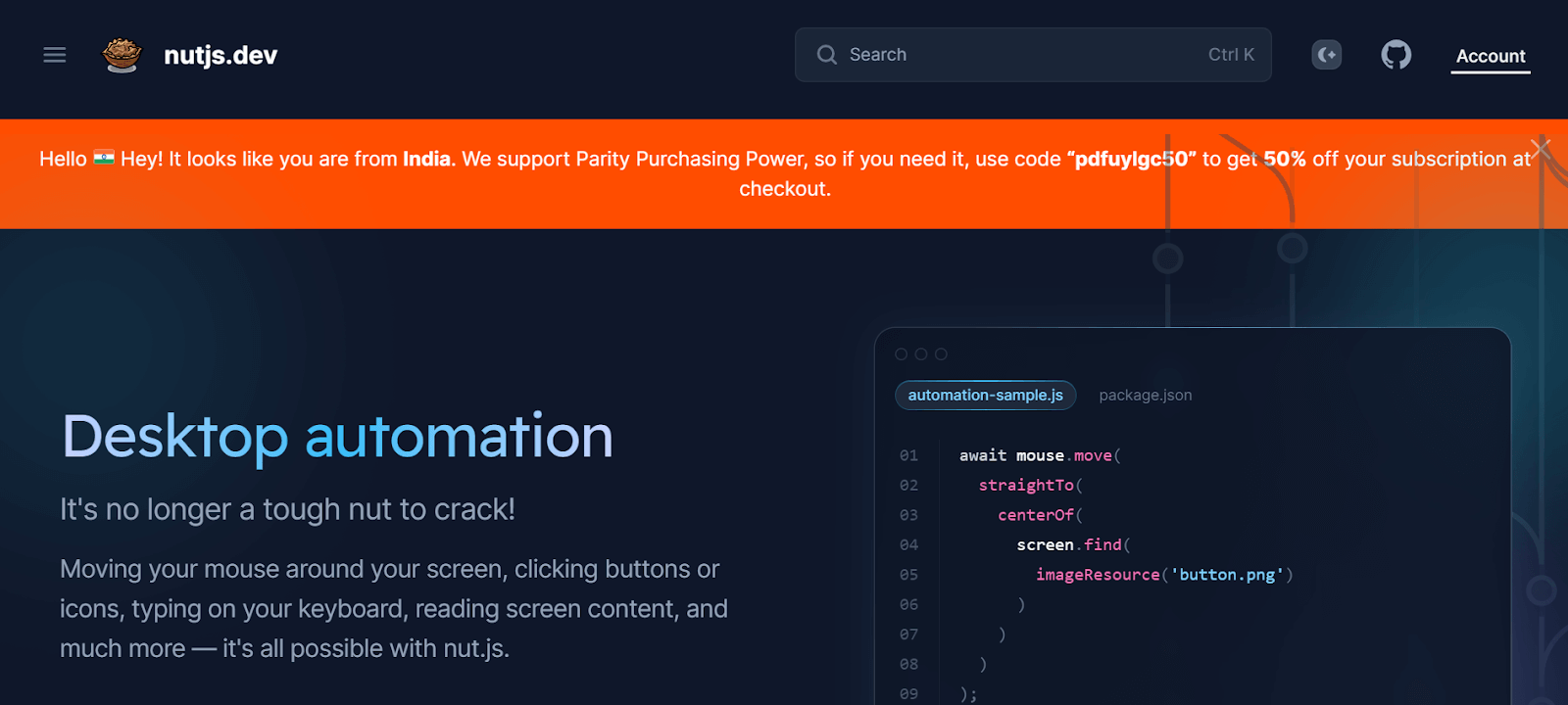 nut.js desktop automation tool nut.js desktop automation tool