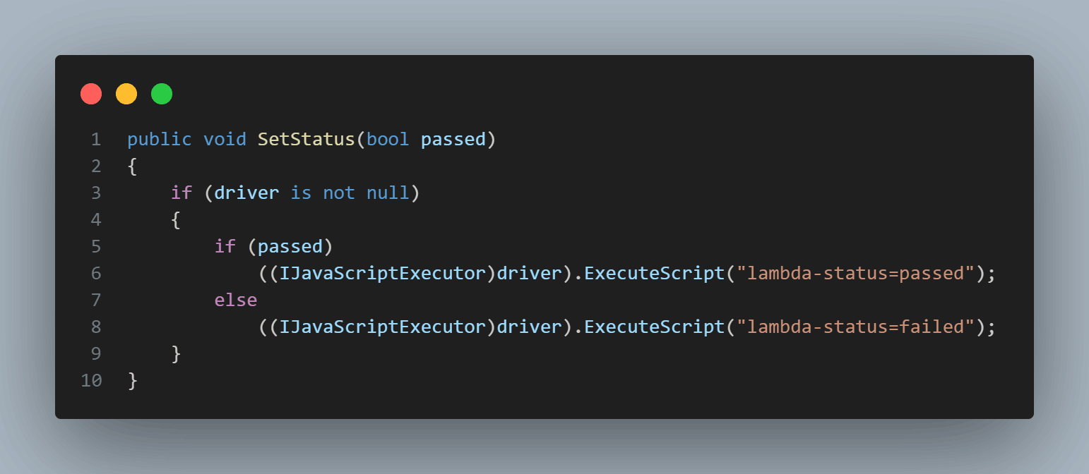 LambdaTest platform status update image LambdaTest platform status update image