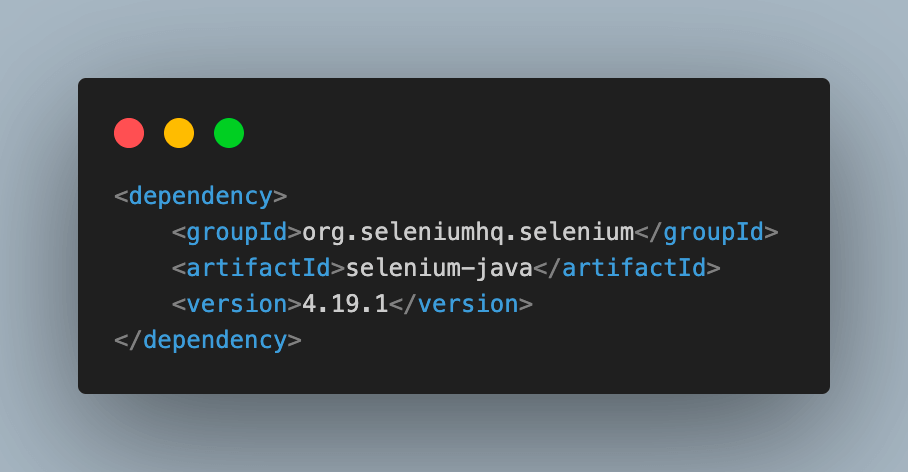 Maven dependency Maven dependency
