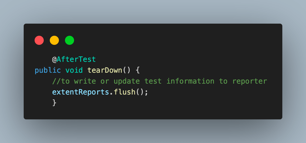 create a method create a method