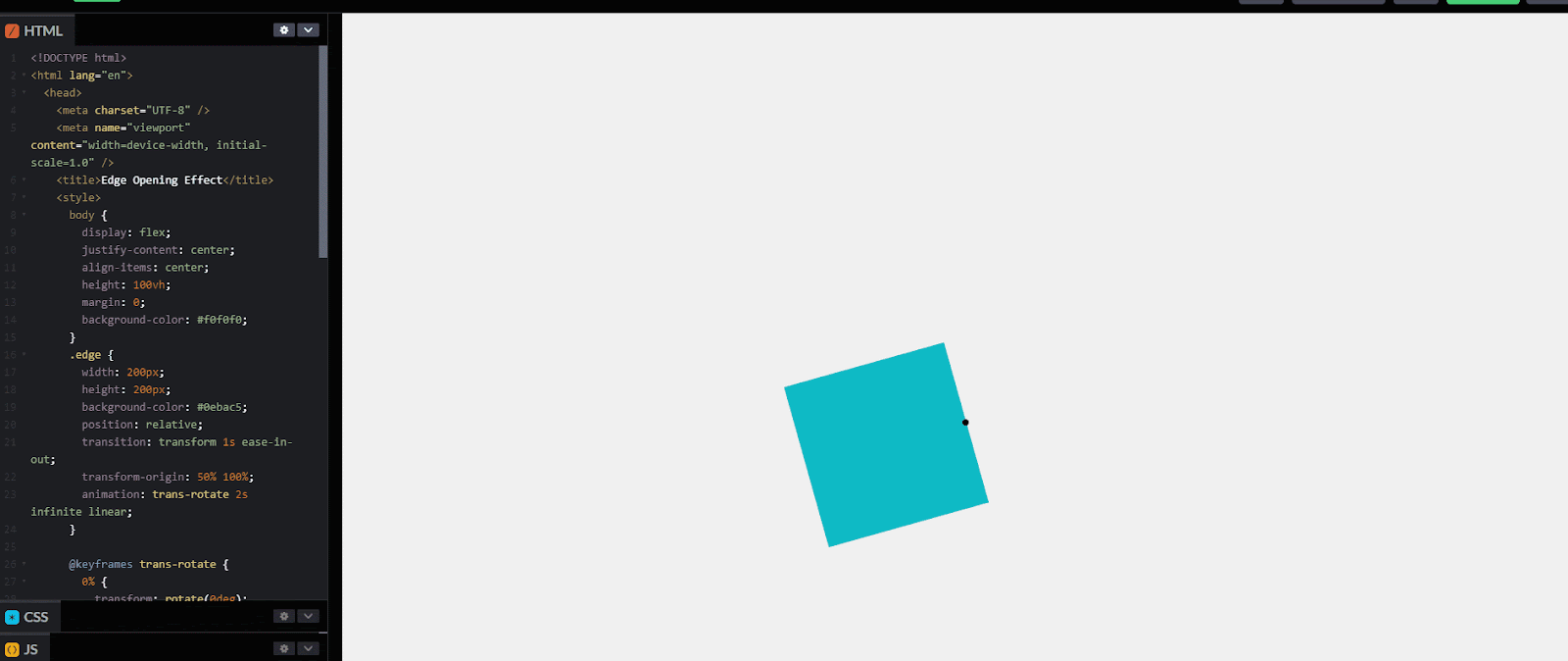 different transform-origin different transform-origin