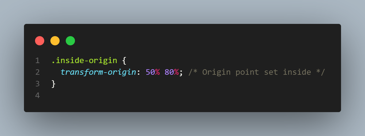 origin point relative origin point relative