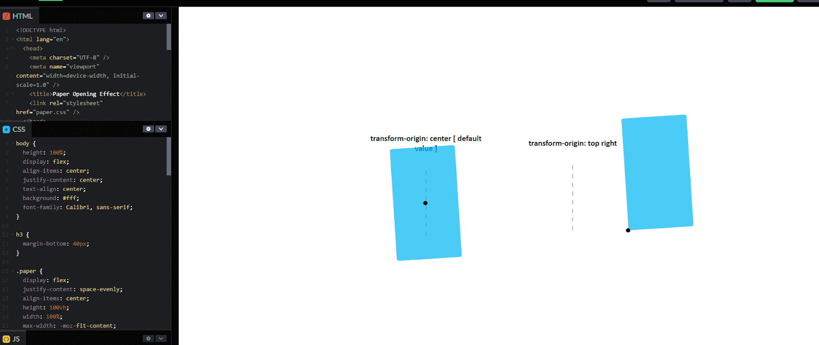 specify transform specify transform