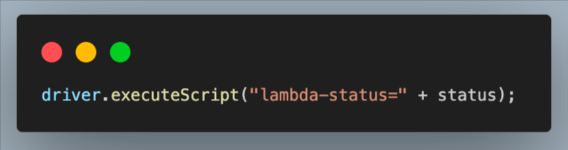 script to update test results script to update test results