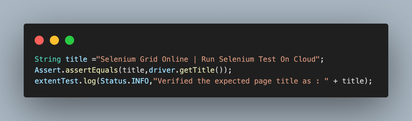 getTitle() getTitle()