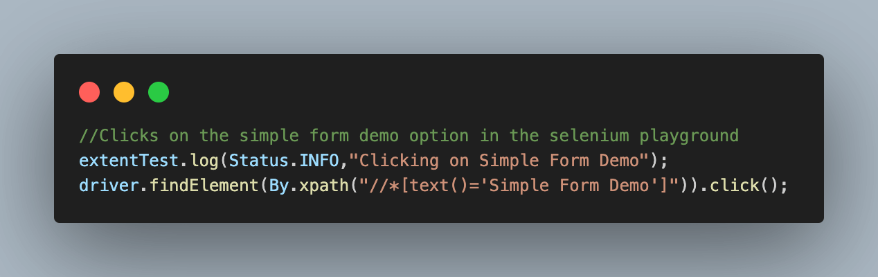 Simple Demo Form link Simple Demo Form link