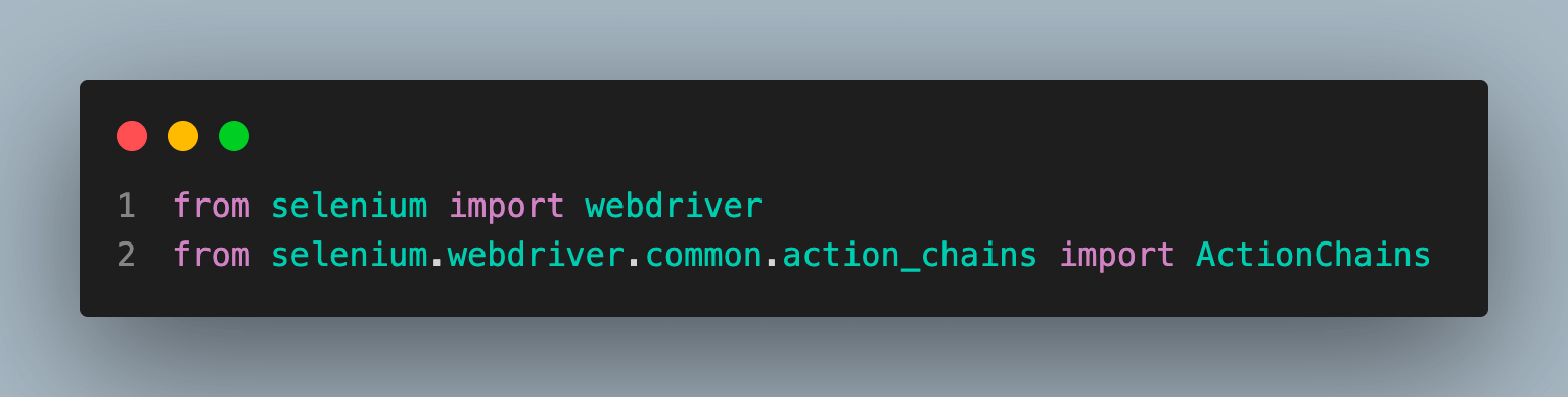 selenium.webdriver.common.action_chains module