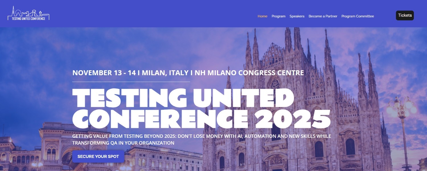 Testing United Conference