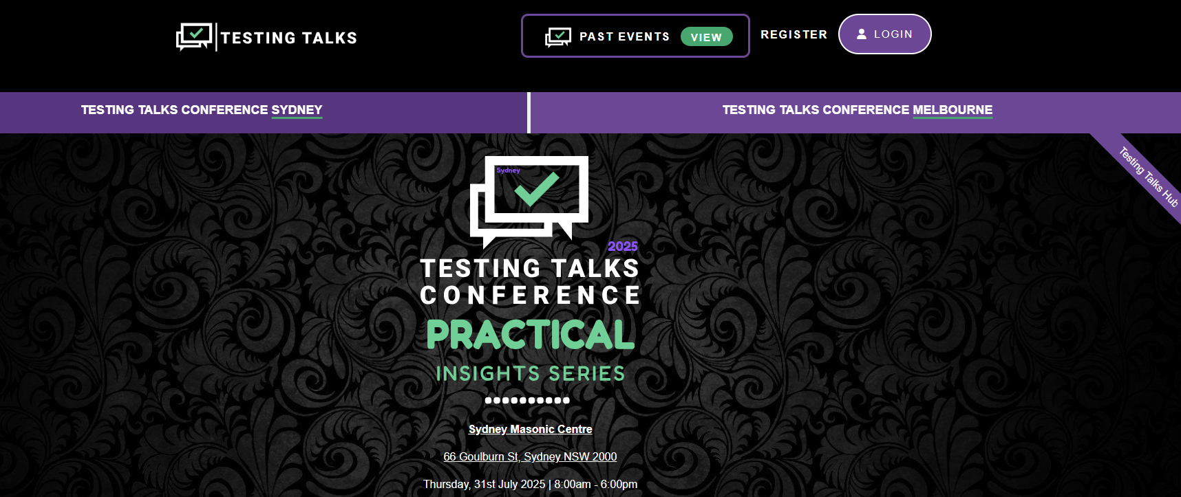 Testing Talks Sydney