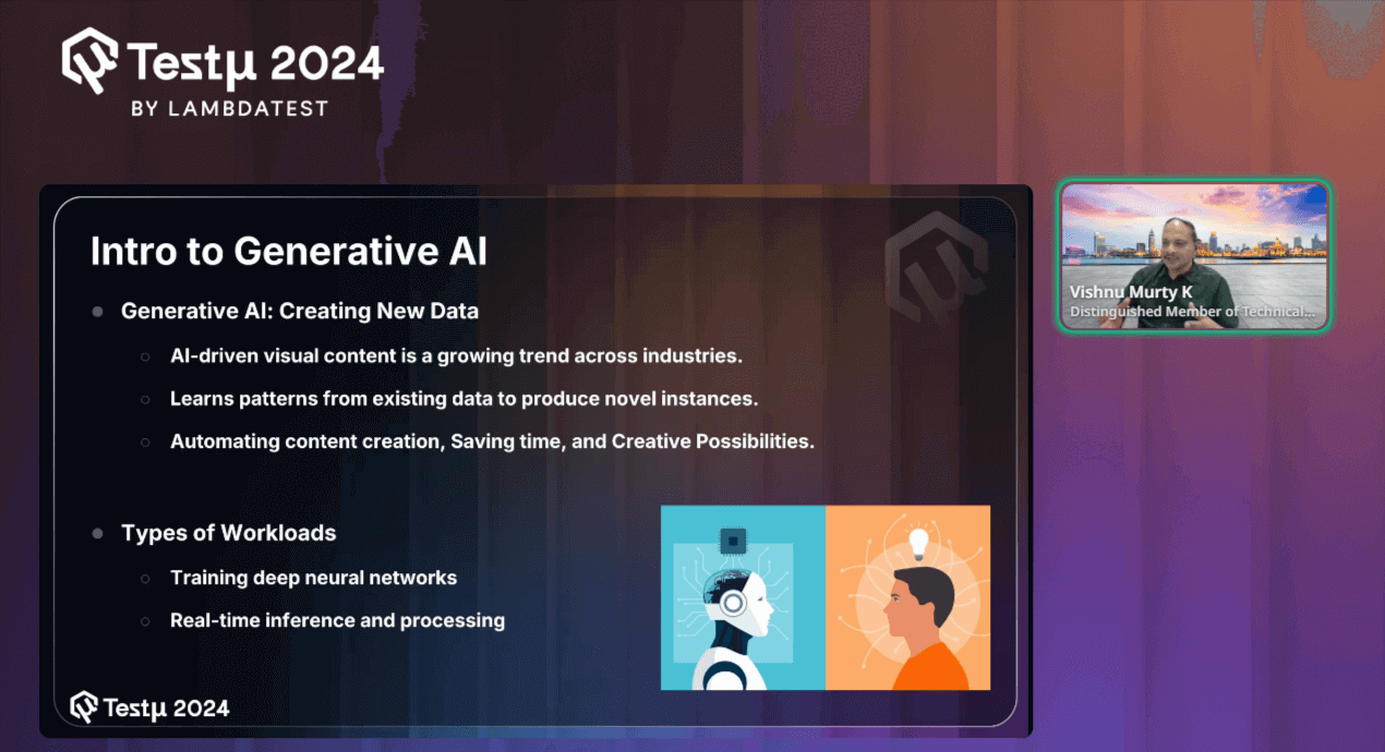 Intro to Generative AI Intro to Generative AI