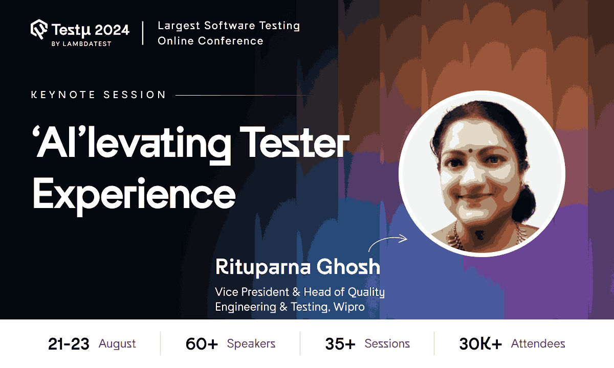‘AI’levating Tester Experience [Testμ 2024] | TestMu AI (Formerly LambdaTest)
