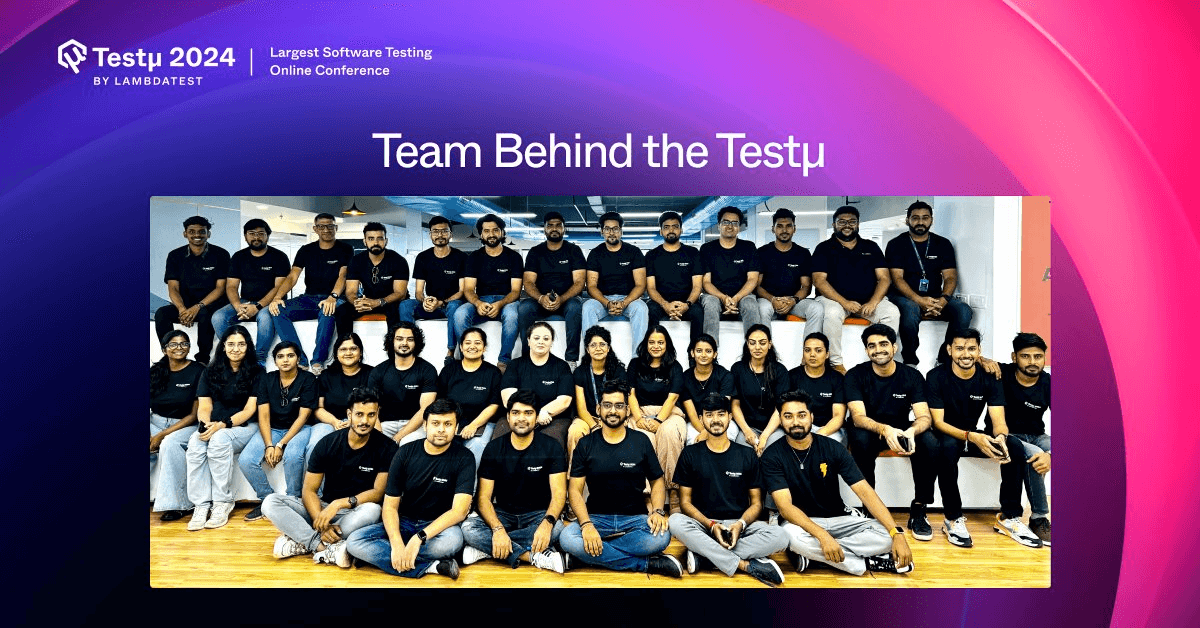 Acknowledging the Team Behind the Scenes Acknowledging the Team Behind the Scenes