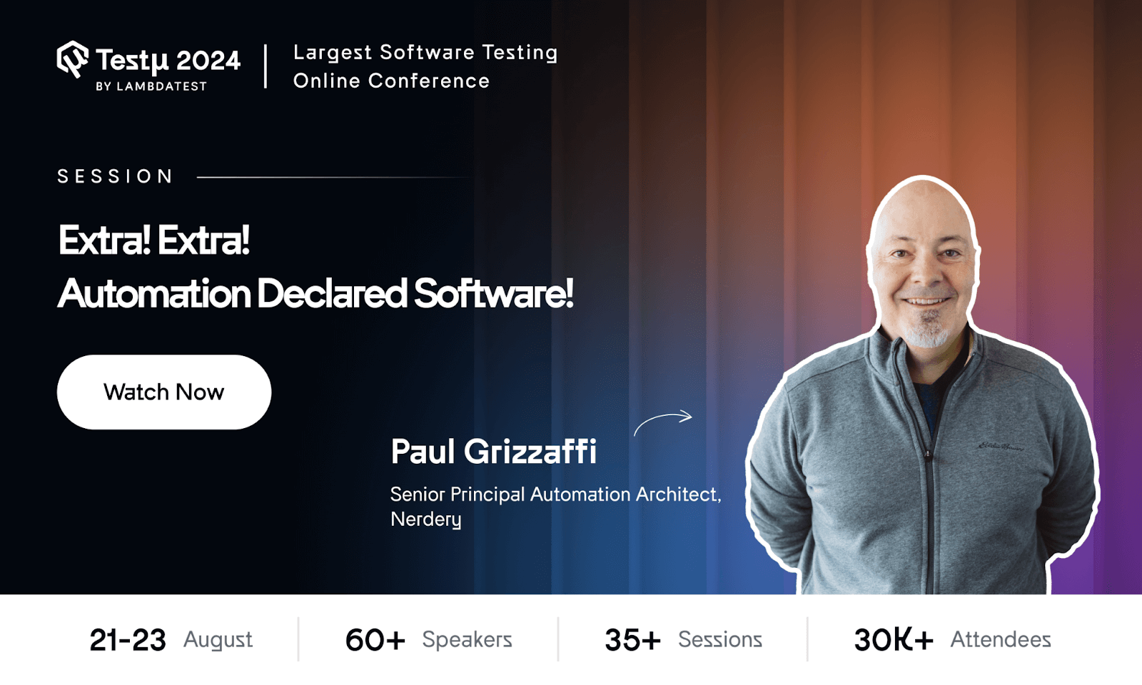 Extra! Extra! Automation Declared Software! [TestMu 2024]