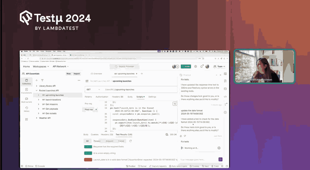 Live Demonstration of Postbot in Action Live Demonstration of Postbot in Action
