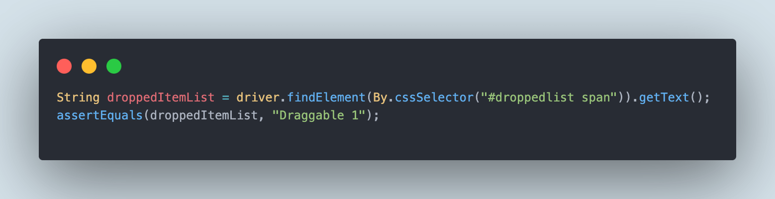 perform assertion perform assertion