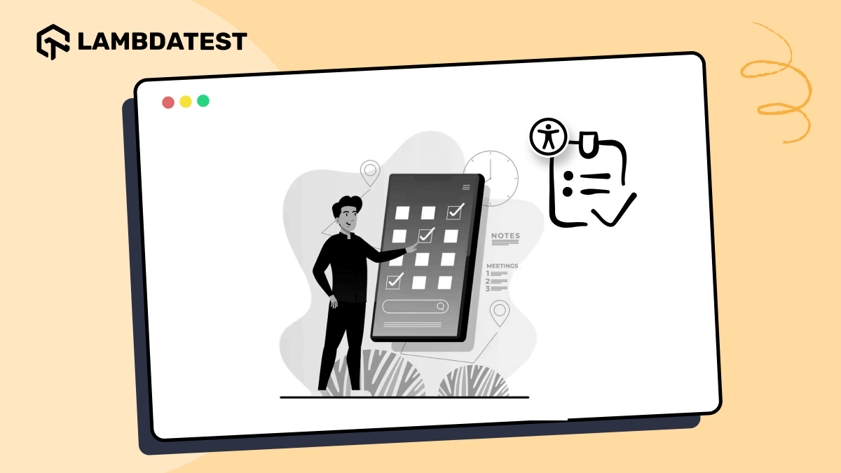 A Detailed Mobile App Accessibility Testing Checklist | TestMu AI (Formerly LambdaTest)