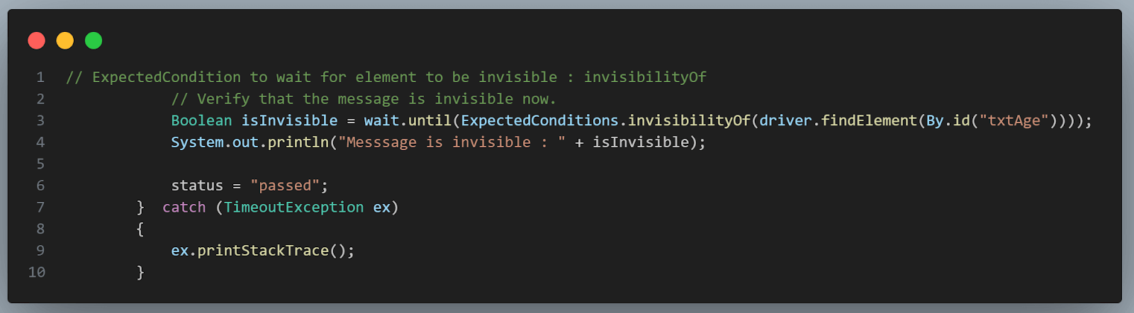  visibilityOfElementLocated