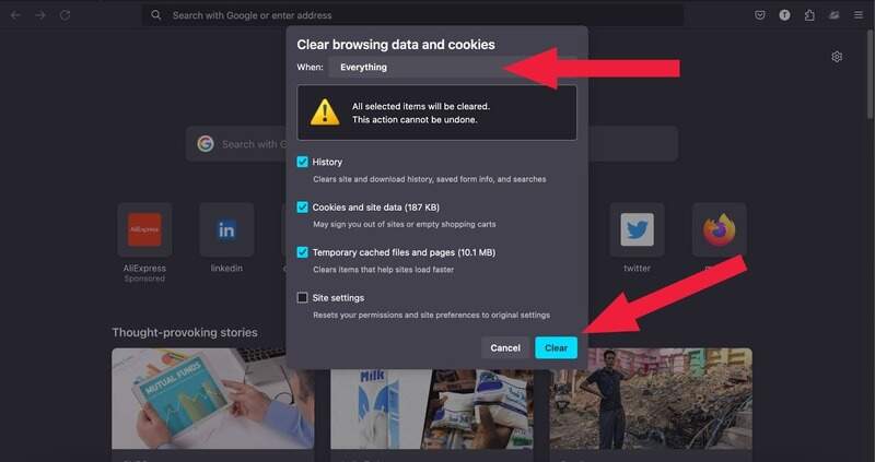 Clear Browser Cache in Mozilla Firefox3 Clear Browser Cache in Mozilla Firefox3