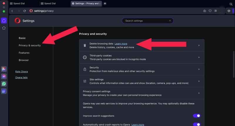 Clear Browser Cache in Opera2 Clear Browser Cache in Opera2