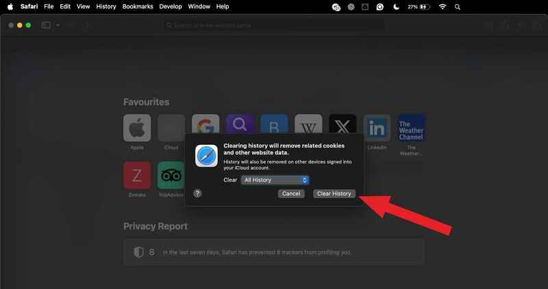 Clear Browser Cache in Safari2 Clear Browser Cache in Safari2
