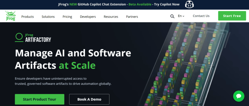 JFrog Artifactory is an artifact repository