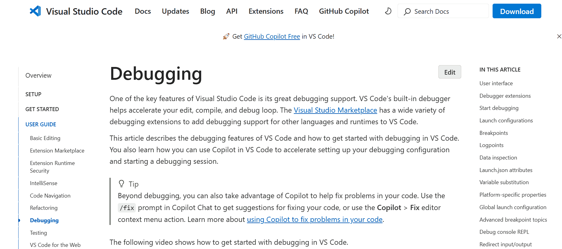 VS Code Debugger VS Code Debugger