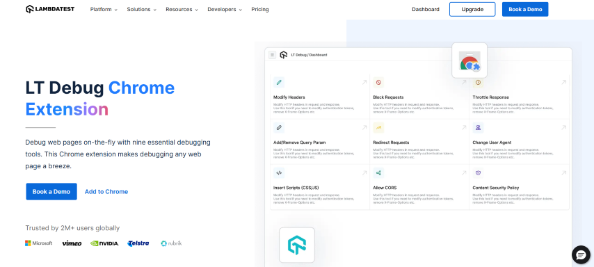  LT Debug from LambdaTest