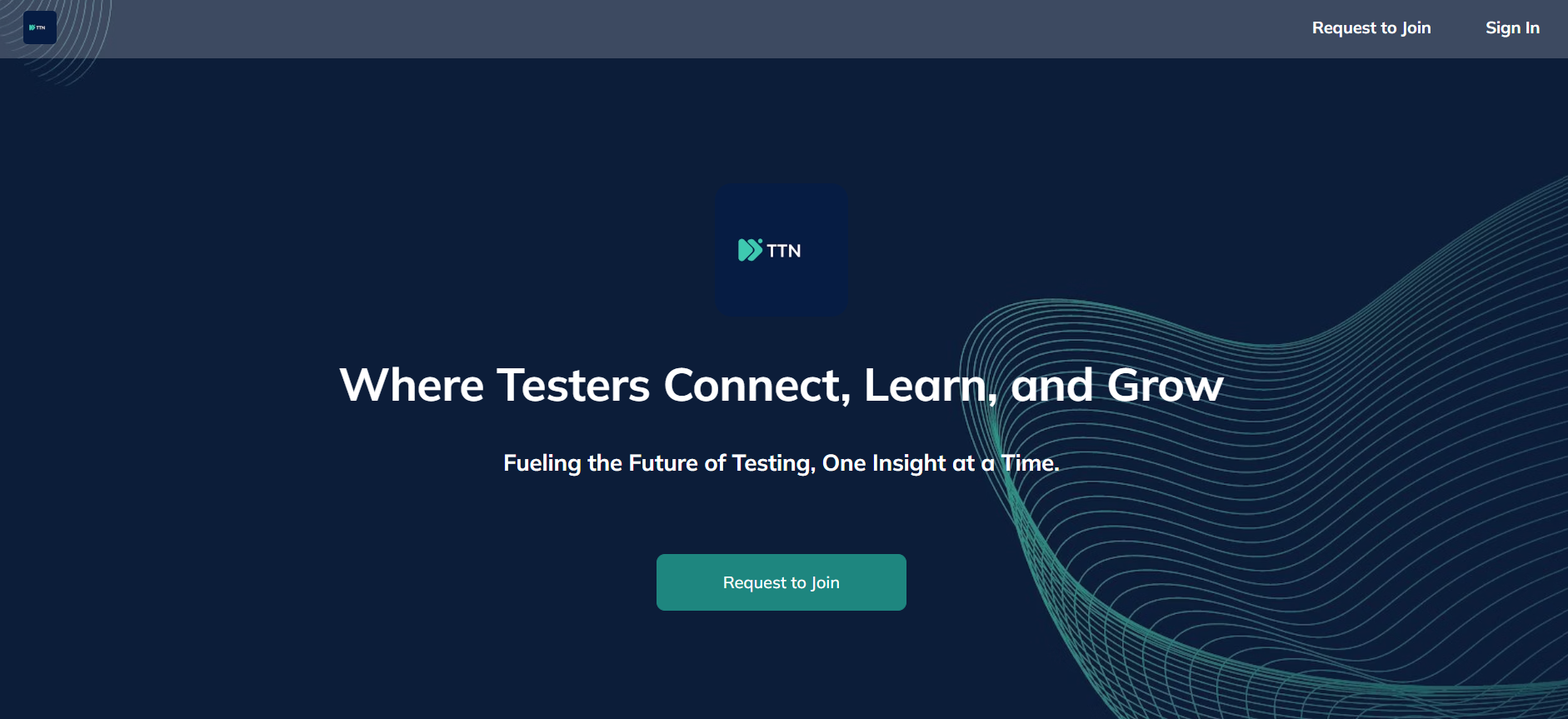 Testing Tech News (TTN) Community home page