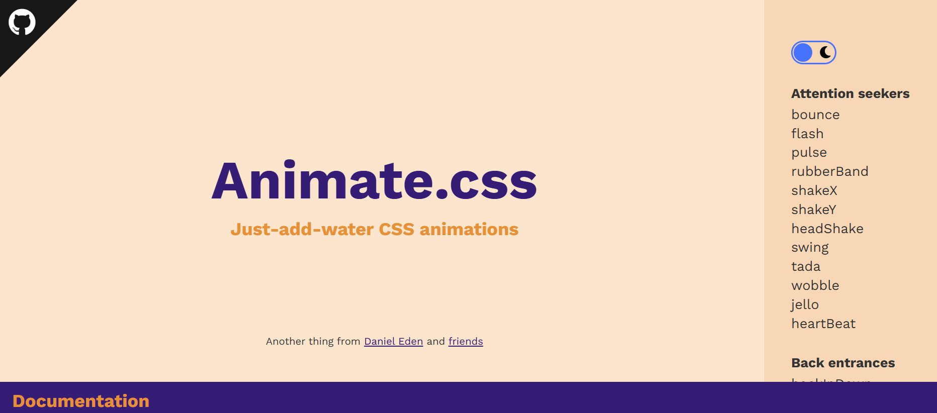 animate css