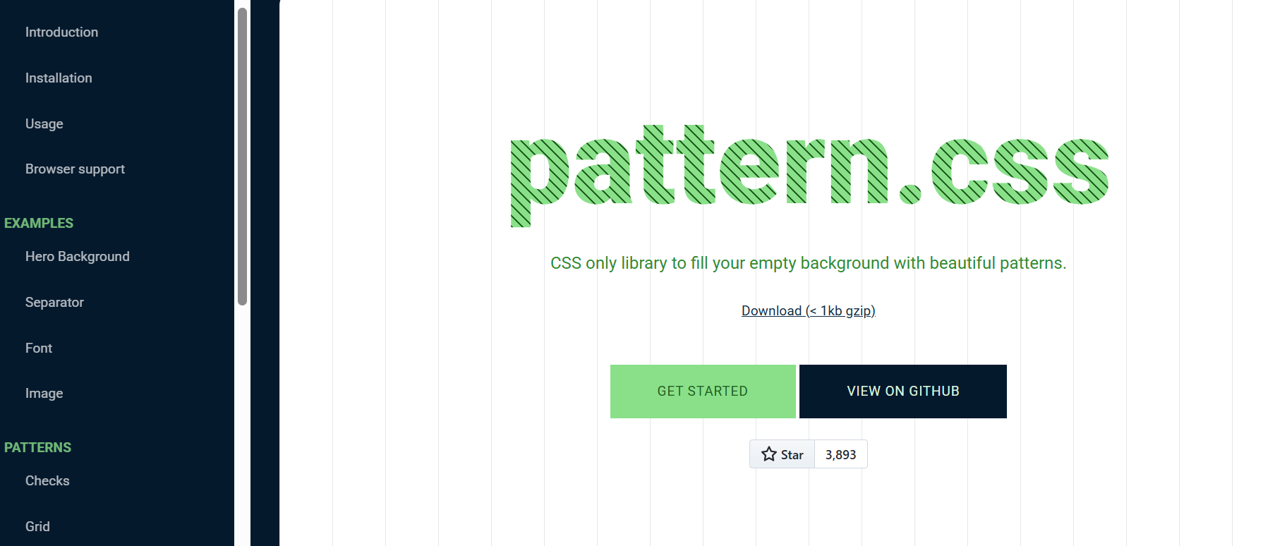 pattern css