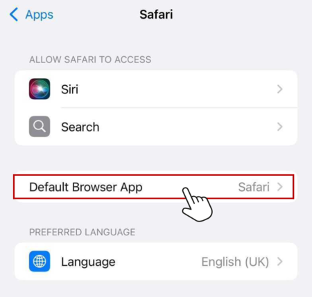 safari as default browser tutorial