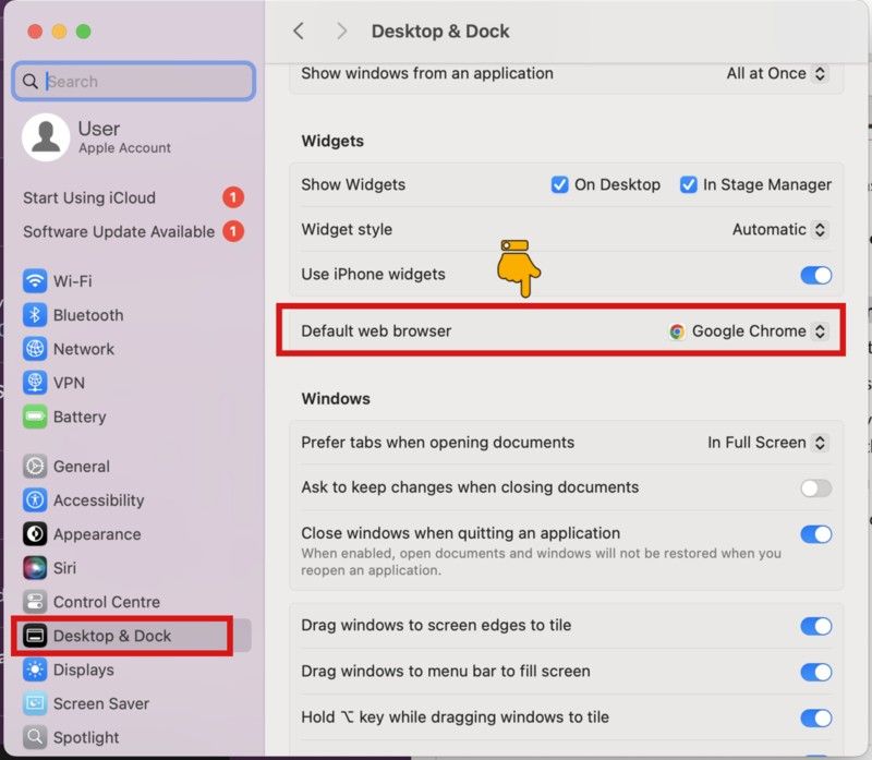 safari as default browser tutorial