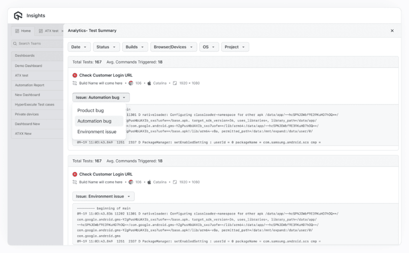 Failure Categorization AI
