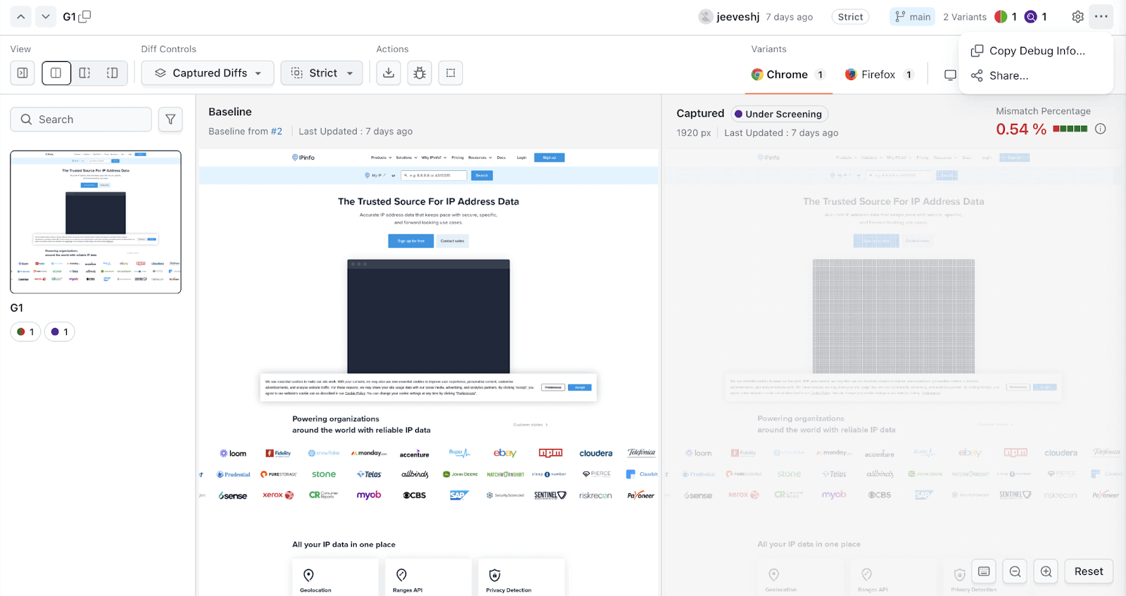 Share Your SmartUI Builds Screenshots Publicly