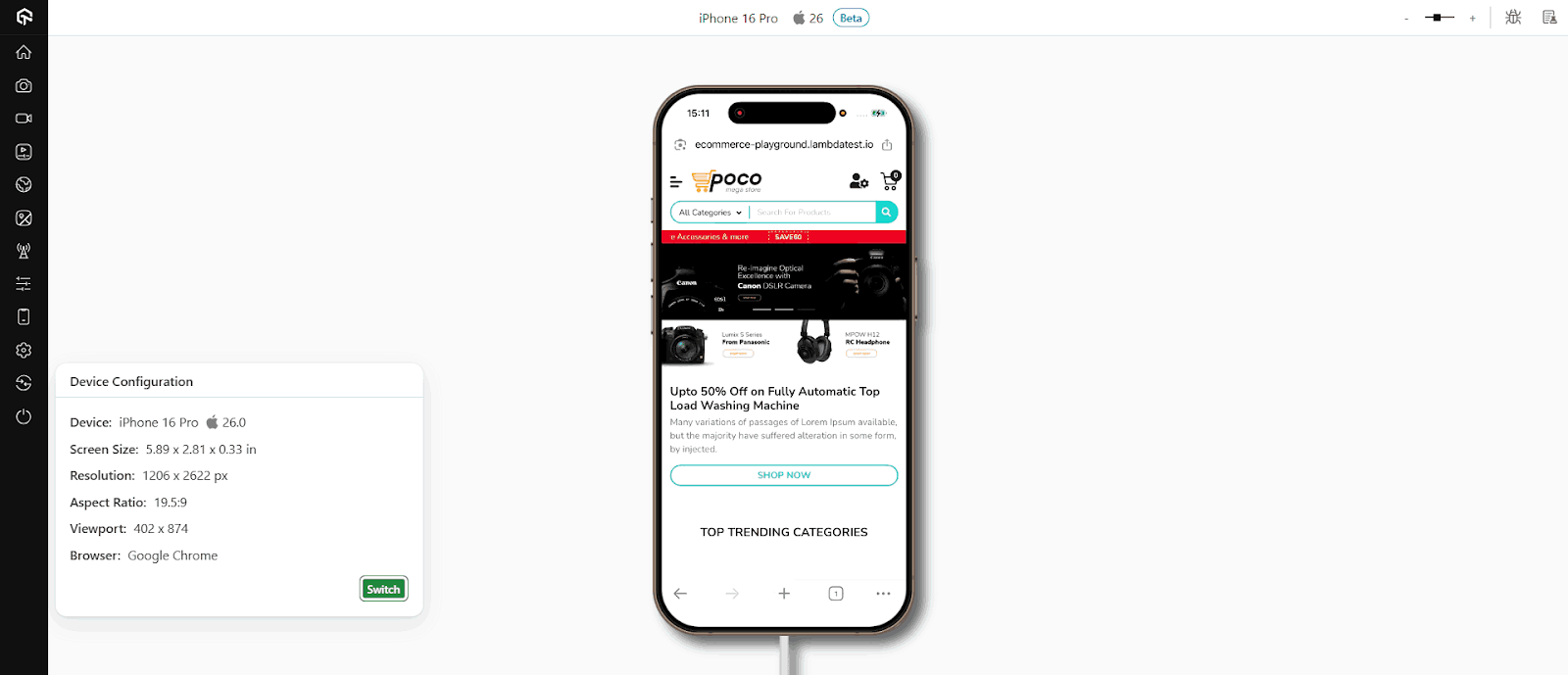 have access to iOS 26 for testing